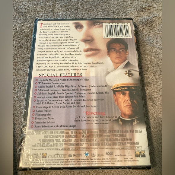A Few Good Men Special Edition and My Big Fat Greek Wedding DVD Lot of 2 - Picture 4 of 10